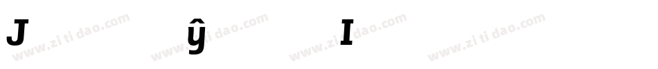 Julius Primary Std Bold Italic字体转换